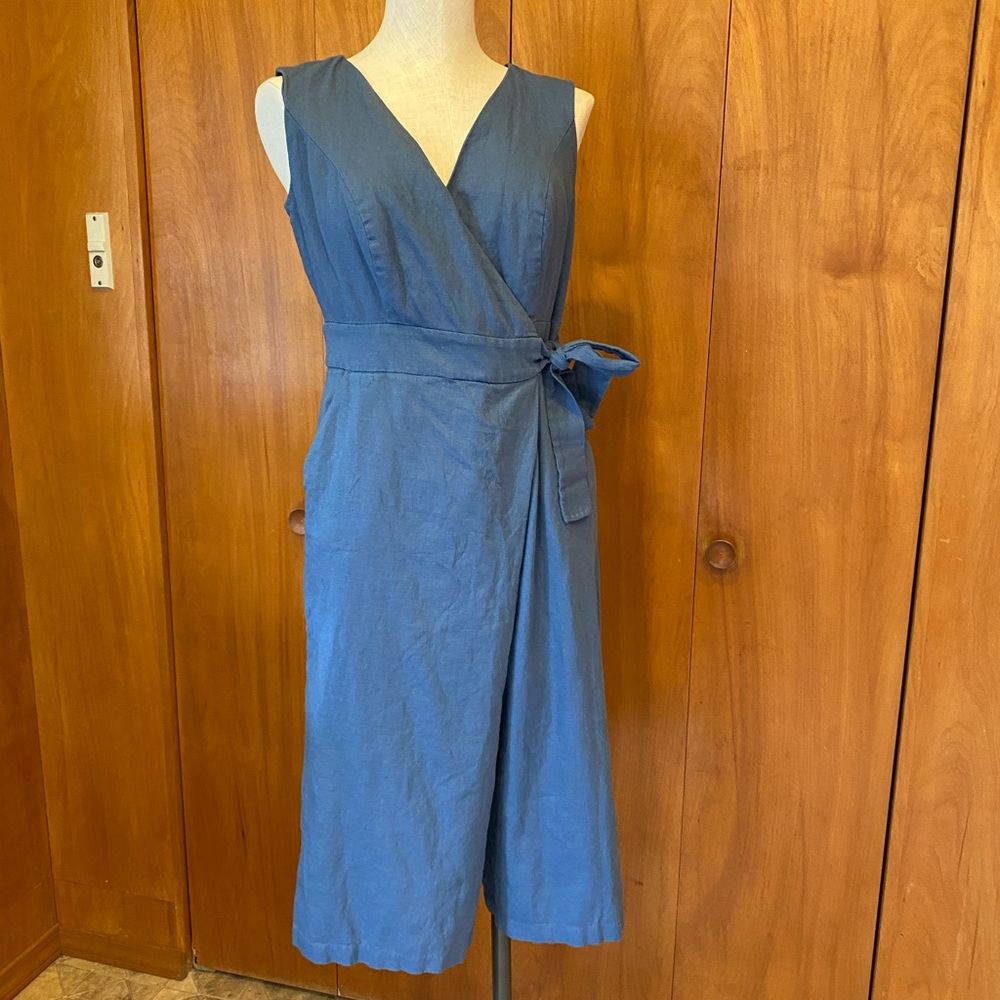 Tash+Sophie blue jumpsuit size 8